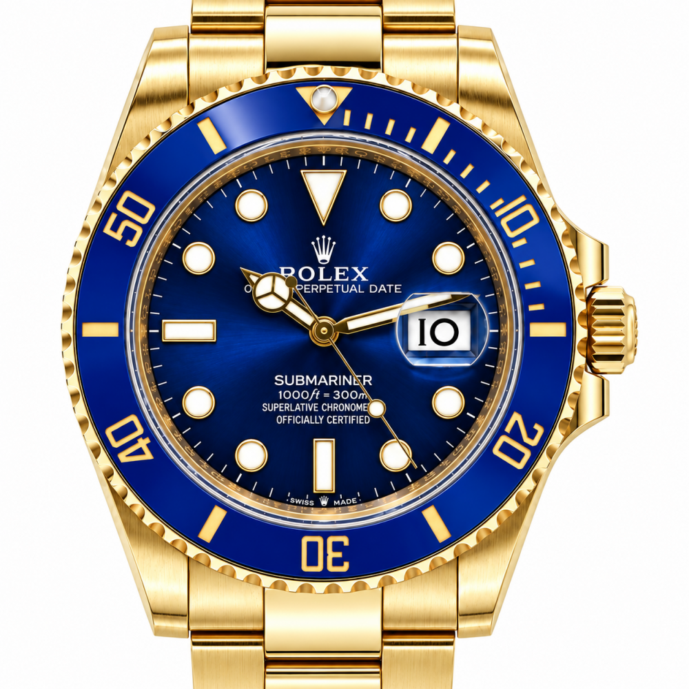 Rolex Submariner 41MM 126618LB 18K Yellow Gold Watch